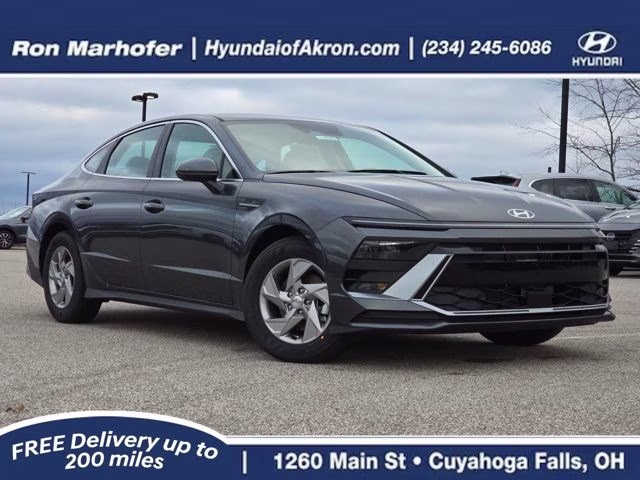 2026 Portofino Gray Hyundai Sonata SE FWD Sedan
