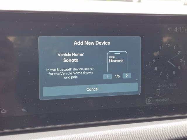 2026 Abyss Black Hyundai Sonata SE FWD Sedan