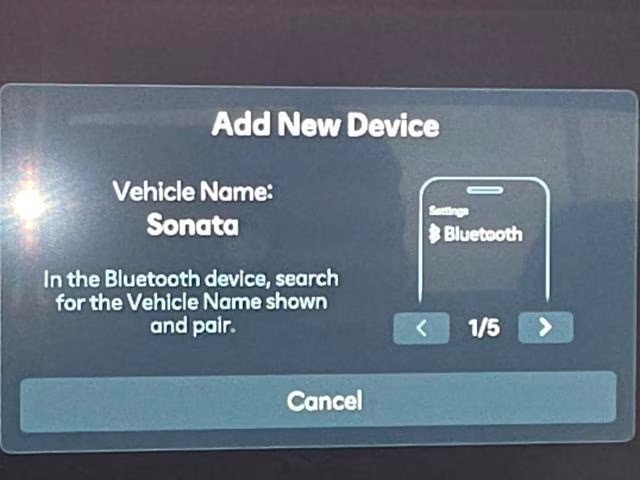 2026 Abyss Black Hyundai Sonata SE FWD Sedan