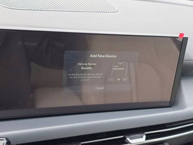 2026 Carbon Blue Hyundai Sonata SE FWD Sedan