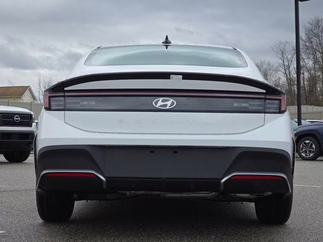 2026 Serenity White Hyundai Sonata SE FWD Sedan