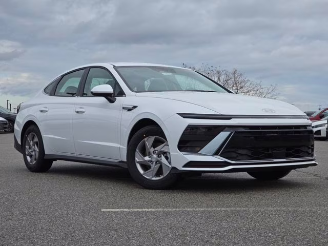 2026 Serenity White Hyundai Sonata SE FWD Sedan