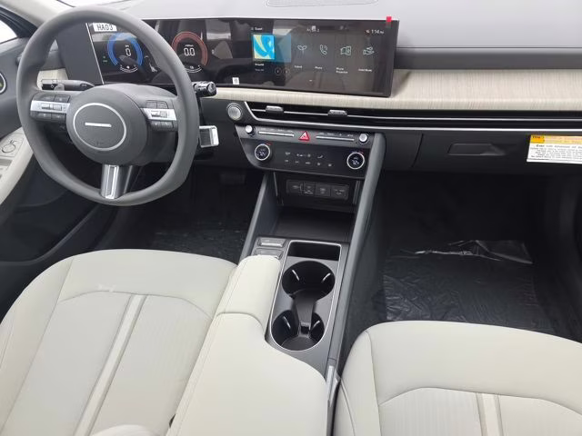 2026 Abyss Black Hyundai Sonata Hybrid Blue FWD Sedan