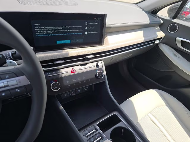 2026 Abyss Black Hyundai Sonata Hybrid Blue FWD Sedan