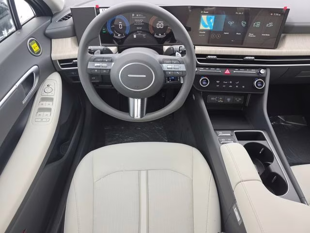 2026 Abyss Black Hyundai Sonata Hybrid Blue FWD Sedan