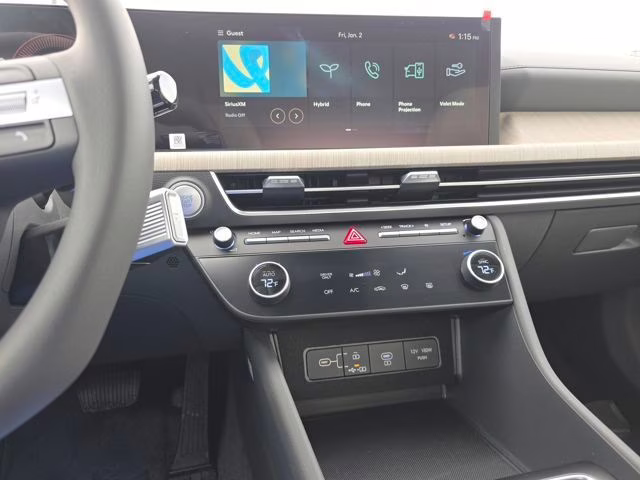 2026 Abyss Black Hyundai Sonata Hybrid Blue FWD Sedan