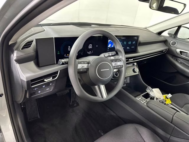 2026 Aero Silver Hyundai Sonata Hybrid Blue FWD Sedan