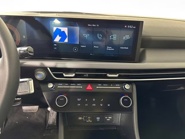 2026 Aero Silver Hyundai Sonata Hybrid Blue FWD Sedan