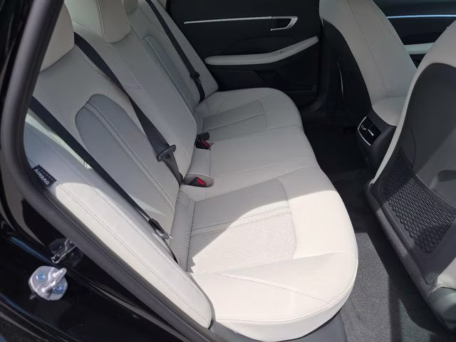 2026 Abyss Black Hyundai Sonata Hybrid Blue FWD Sedan