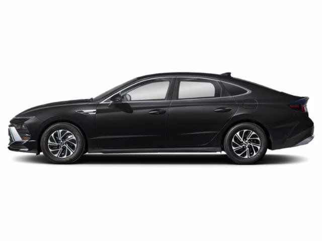 2026 Abyss Black Hyundai Sonata Hybrid Blue FWD Sedan