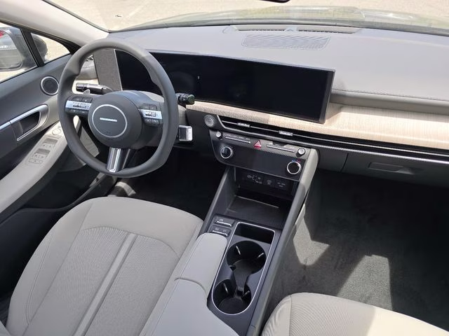 2026 Abyss Black Hyundai Sonata Hybrid Blue FWD Sedan