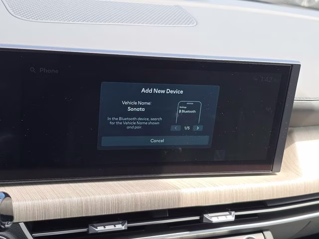 2026 Abyss Black Hyundai Sonata Hybrid Blue FWD Sedan