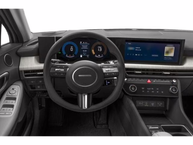 2026 Abyss Black Hyundai Sonata Hybrid Blue FWD Sedan