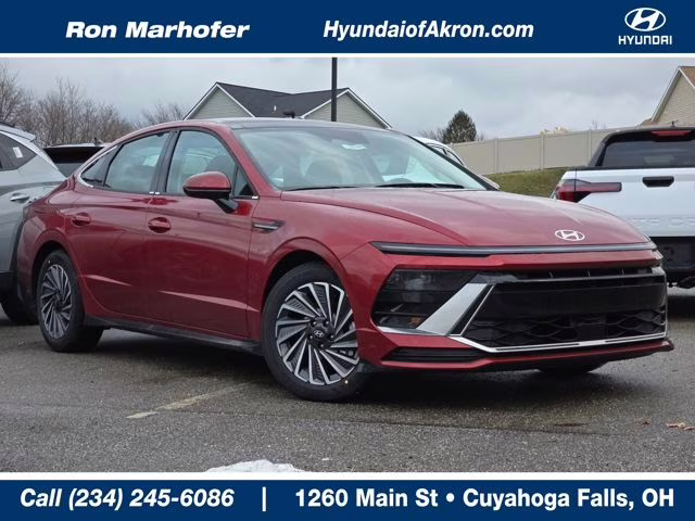 2026 Ultimate red Hyundai Sonata Hybrid SEL FWD Sedan