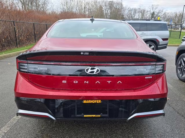 2026 Ultimate red Hyundai Sonata Hybrid SEL FWD Sedan