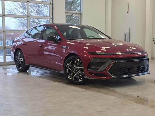 2026 Ultimate red Hyundai Sonata N Line FWD Sedan