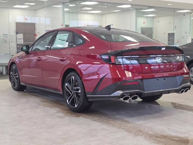 2026 Ultimate red Hyundai Sonata N Line FWD Sedan