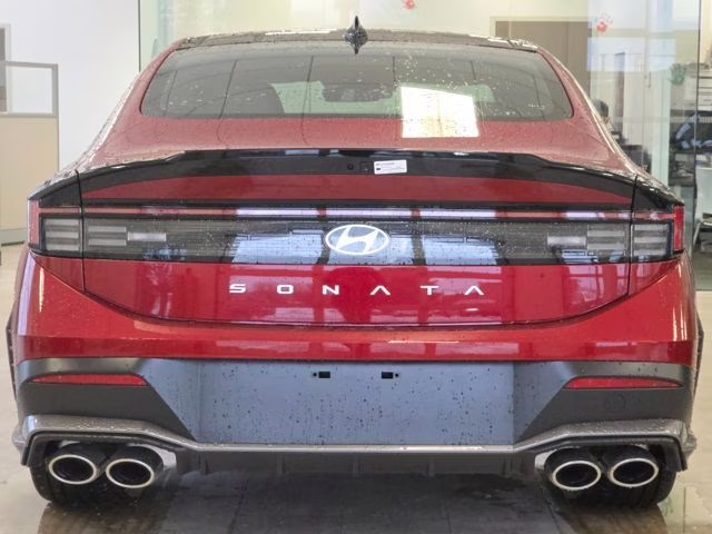 2026 Ultimate red Hyundai Sonata N Line FWD Sedan