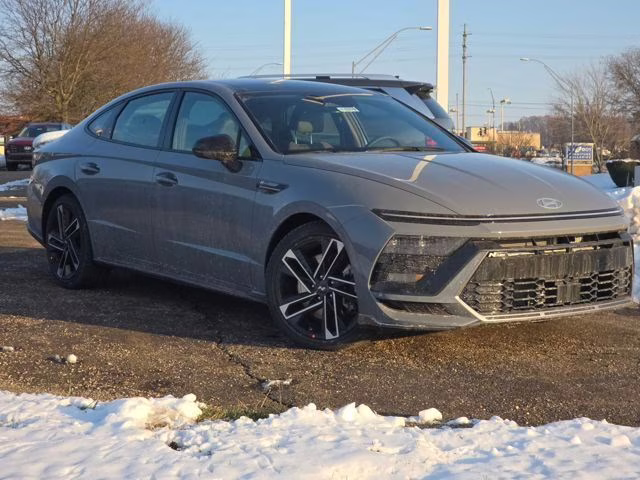 2026 Transmission Blue Hyundai Sonata N Line FWD Sedan
