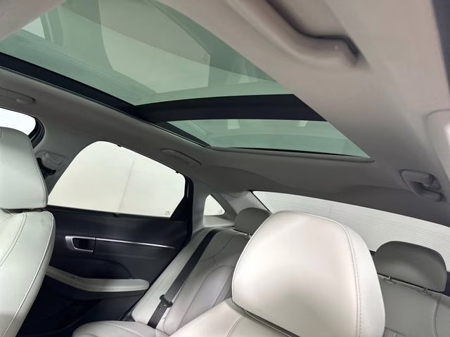 2024 Serenity White Hyundai Sonata Hybrid Limited FWD Sedan
