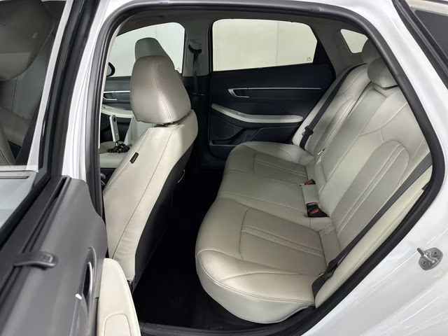 2024 Serenity White Hyundai Sonata Hybrid Limited FWD Sedan