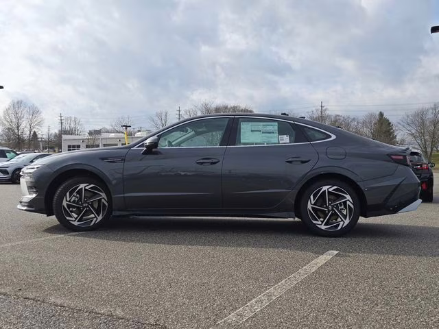 2026 Portofino Gray Hyundai Sonata SEL Sport FWD Sedan