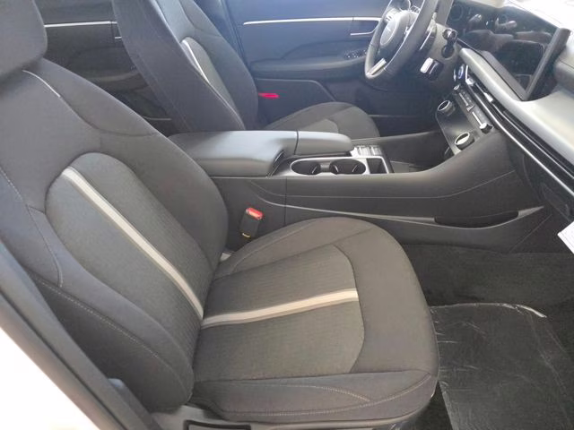 2026 Serenity White Hyundai Sonata SEL Sport FWD Sedan
