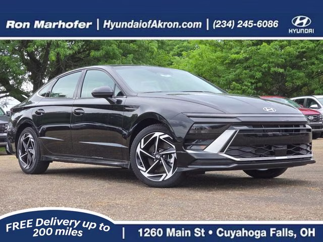2026 Abyss Black Hyundai Sonata SEL Sport FWD Sedan