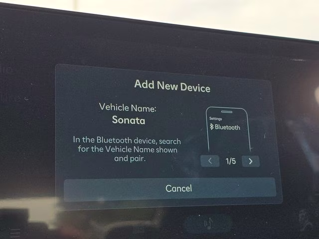 2026 Abyss Black Hyundai Sonata SEL Sport FWD Sedan