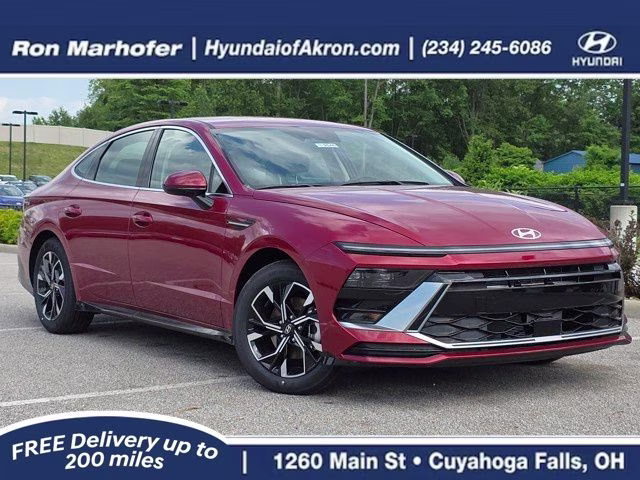 2025 Ultimate red Hyundai Sonata SEL FWD Sedan