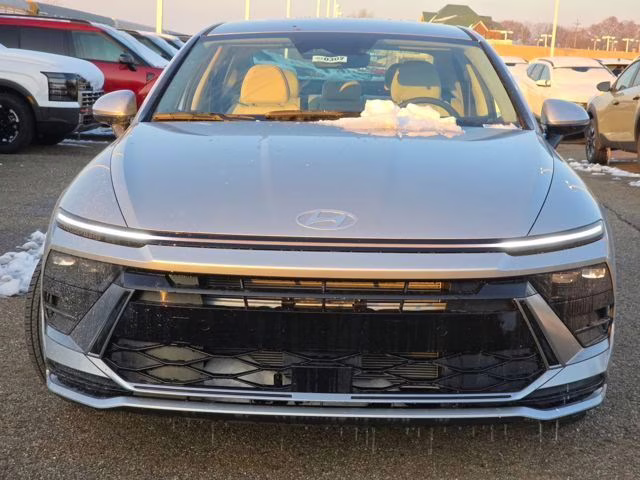2026 Aero Silver Hyundai Sonata SEL Sport AWD Sedan