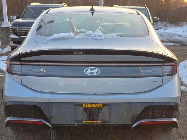 2026 Aero Silver Hyundai Sonata SEL Sport AWD Sedan