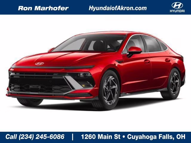 2026 Transmission Blue Hyundai Sonata SEL Sport AWD Sedan