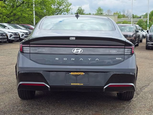 2026 Transmission Blue Hyundai Sonata SEL Sport AWD Sedan