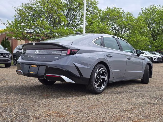 2026 Transmission Blue Hyundai Sonata SEL Sport AWD Sedan