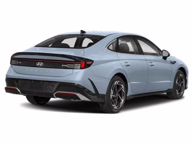 2026 Transmission Blue Hyundai Sonata SEL Sport AWD Sedan