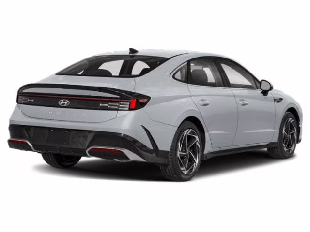 2026 Aero Silver Hyundai Sonata SEL Sport AWD Sedan