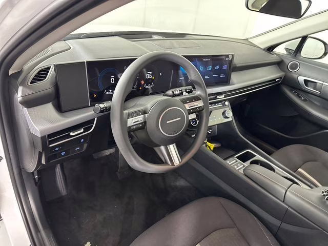 2024 Serenity White Hyundai Sonata SEL AWD Sedan