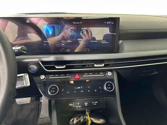 2024 Serenity White Hyundai Sonata SEL AWD Sedan