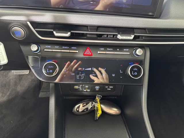 2024 Serenity White Hyundai Sonata SEL AWD Sedan