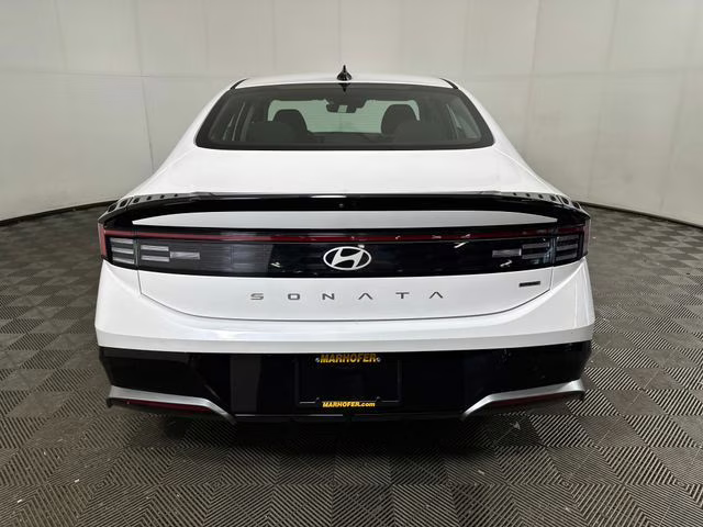 2024 Serenity White Hyundai Sonata SEL AWD Sedan