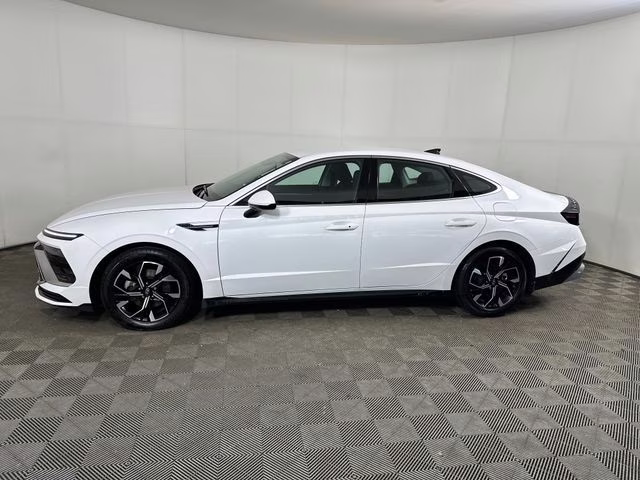 2024 Serenity White Hyundai Sonata SEL AWD Sedan