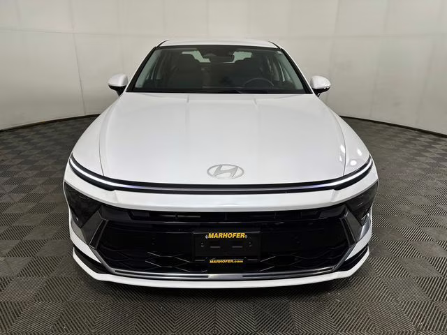 2024 Serenity White Hyundai Sonata SEL AWD Sedan