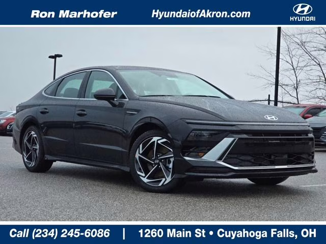 2026 Carbon Blue Hyundai Sonata SEL Sport AWD Sedan