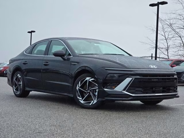 2026 Carbon Blue Hyundai Sonata SEL Sport AWD Sedan
