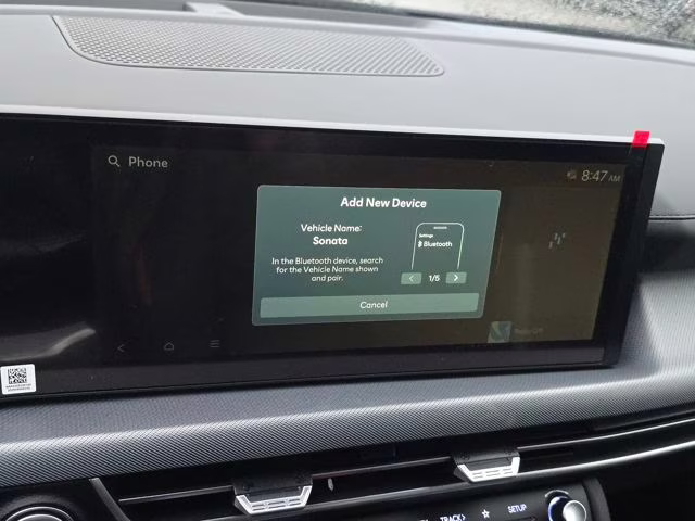 2026 Carbon Blue Hyundai Sonata SEL Sport AWD Sedan