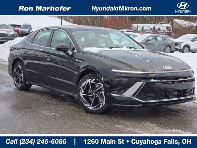2026 Abyss Black Hyundai Sonata SEL Sport AWD Sedan