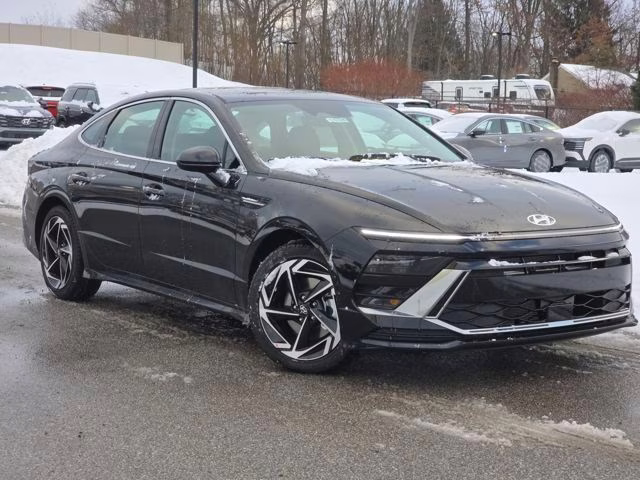 2026 Abyss Black Hyundai Sonata SEL Sport AWD Sedan