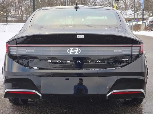 2026 Abyss Black Hyundai Sonata SEL Sport AWD Sedan