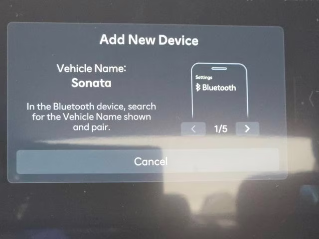 2026 Abyss Black Hyundai Sonata SEL Sport AWD Sedan